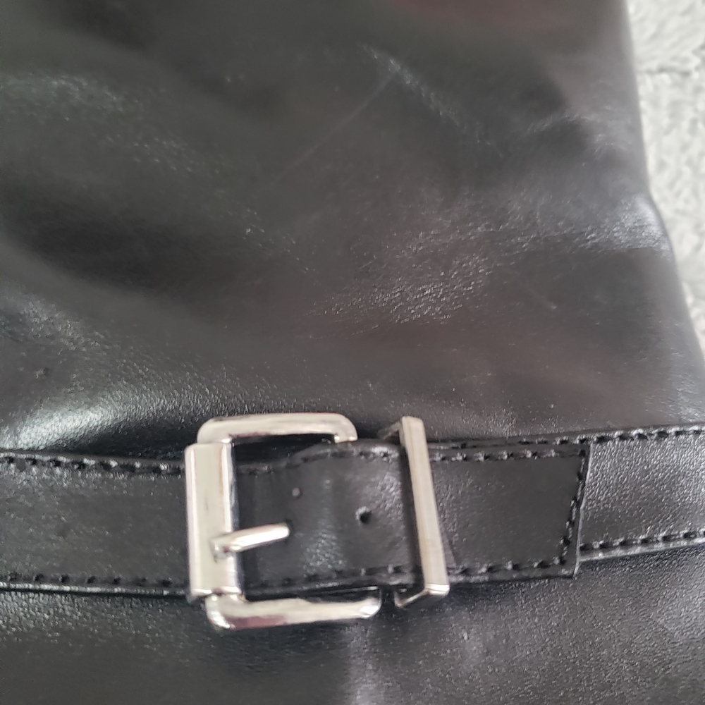 SCHUTZ Black Leather Boots - Picture 8 of 12